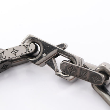 ブレスレット チェーン モノグラム ブレスレット シルバー ピンクゴールド ブラック ルイヴィトン アクセサリー LOUIS VUITTON