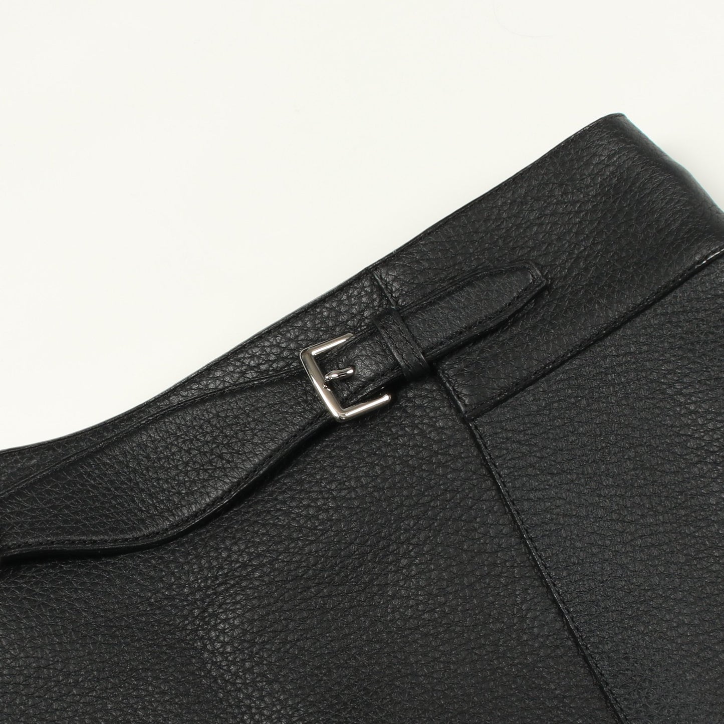 スカート ディアスキン ブラック エルメス ボトムス HERMES