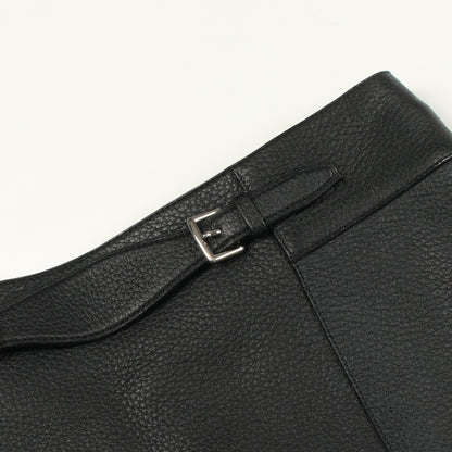 スカート ディアスキン ブラック エルメス ボトムス HERMES