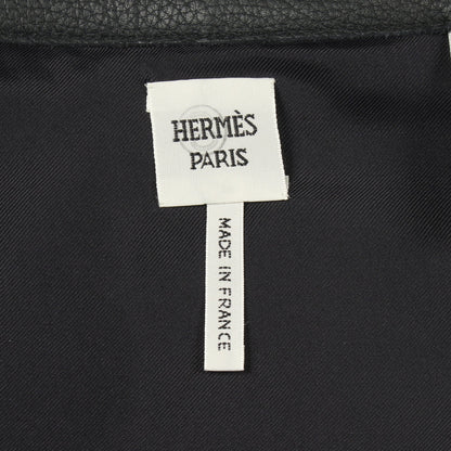 スカート ディアスキン ブラック エルメス ボトムス HERMES
