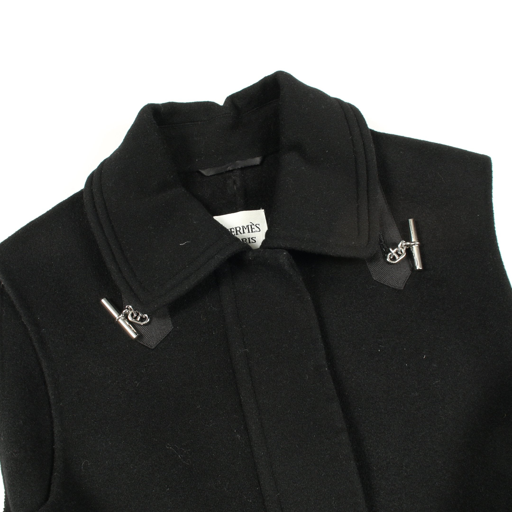 コート カシミヤ ブラック エルメス – RECLO