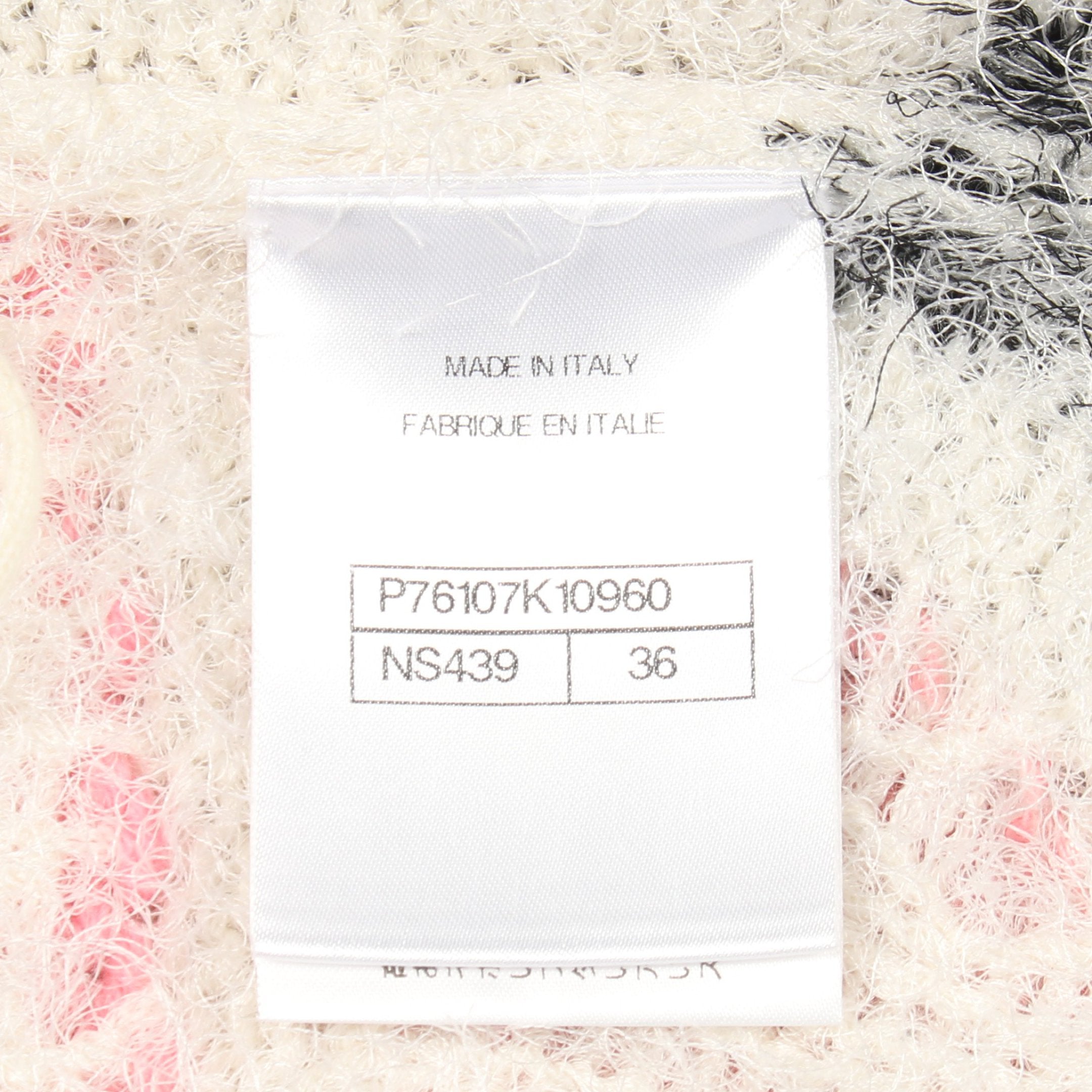 ココマーク スカート 花柄 カシミヤ シルク ホワイト ピンク ブラック