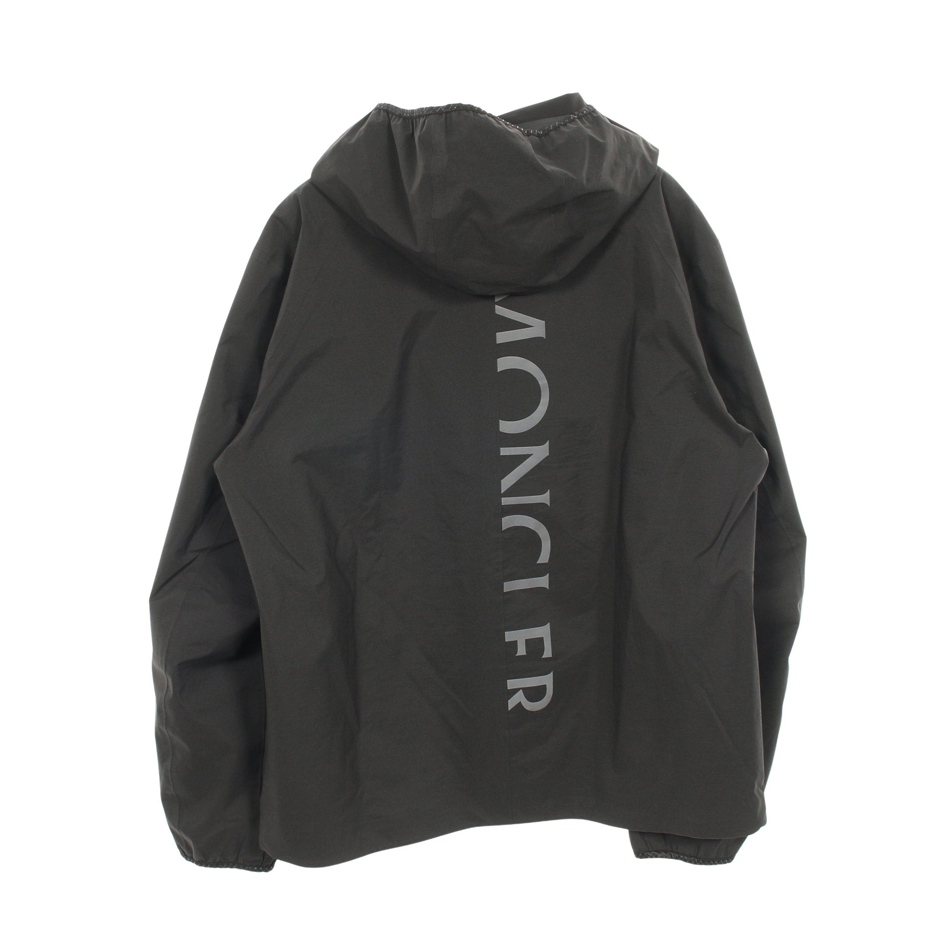 SATTOUF ブルゾン ジャケット ナイロン ブラック フード付き モンクレール アウター MONCLER