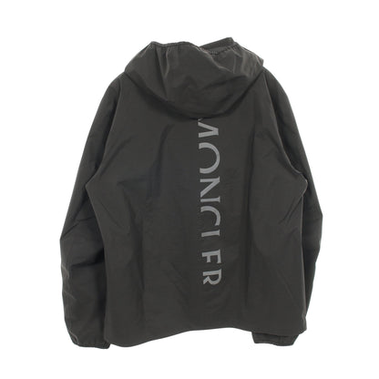 SATTOUF ブルゾン ジャケット ナイロン ブラック フード付き モンクレール アウター MONCLER