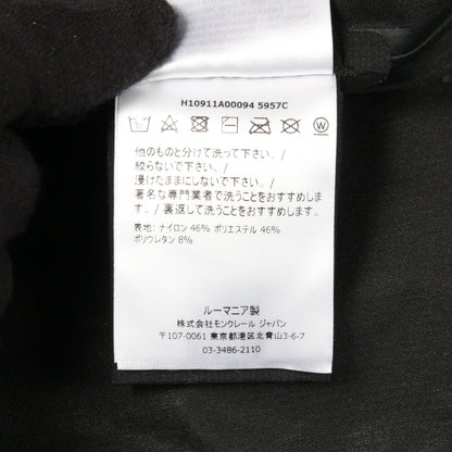 SATTOUF ブルゾン ジャケット ナイロン ブラック フード付き モンクレール アウター MONCLER