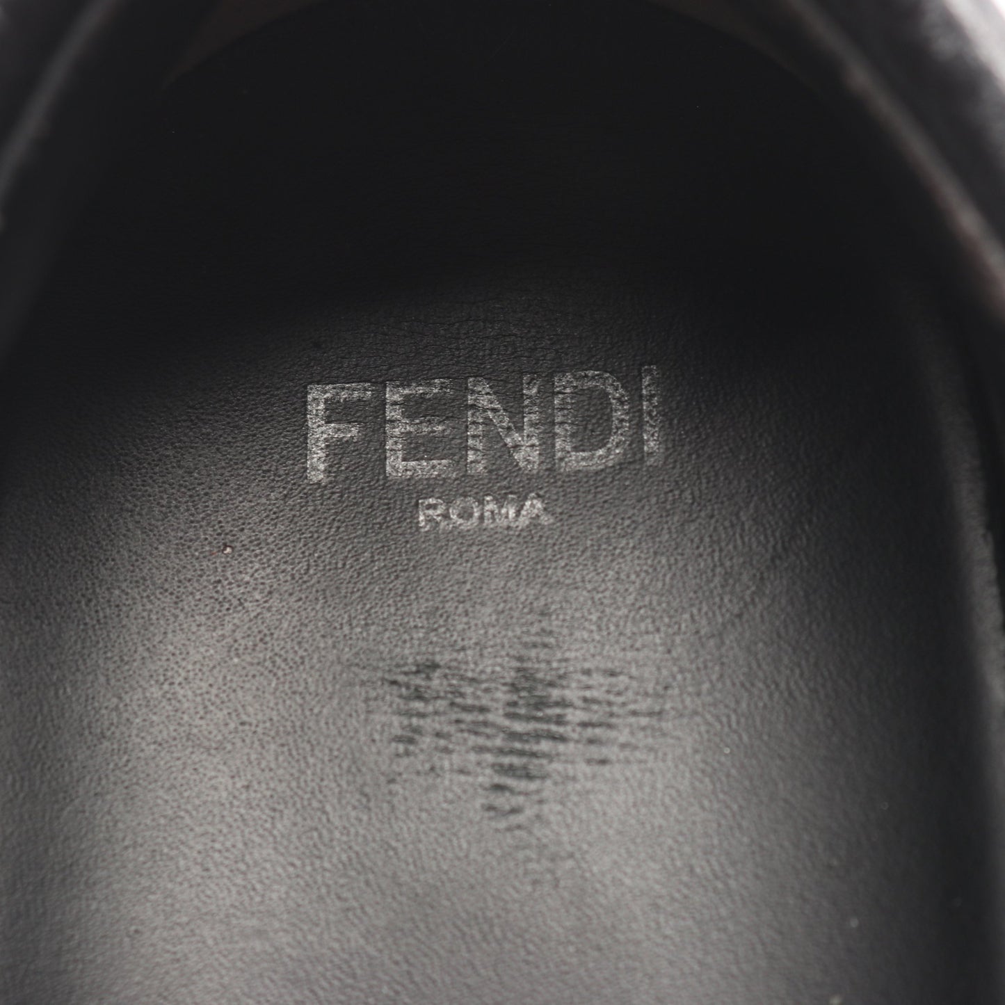 FFロゴ スリッポン スニーカー レザー ニットファブリック ブラック グレーブラウン ホワイト フェンディ シューズ FENDI