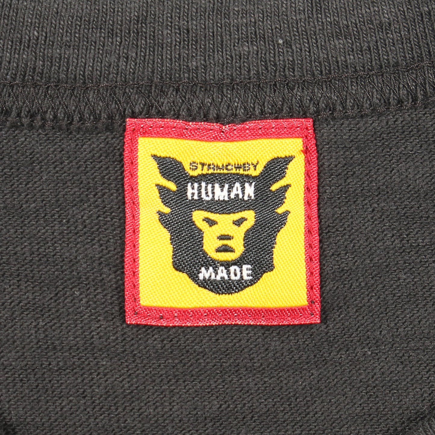 ハートプリント 半袖Tシャツ バックロゴ プリント コットン ダークグレー ヒューマンメイド トップス HUMAN MADE