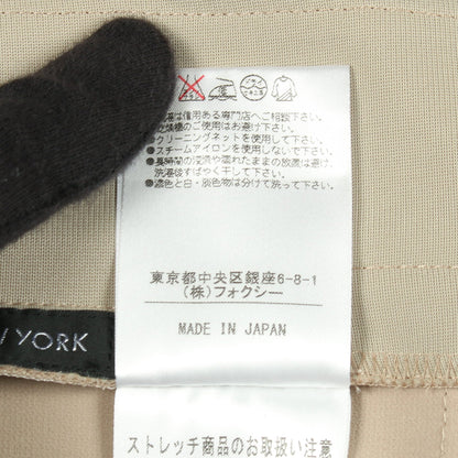 ワンピース ノースリーブ ベージュ ブラウン フォクシーニューヨーク ワンピース FOXEY NEW YORK