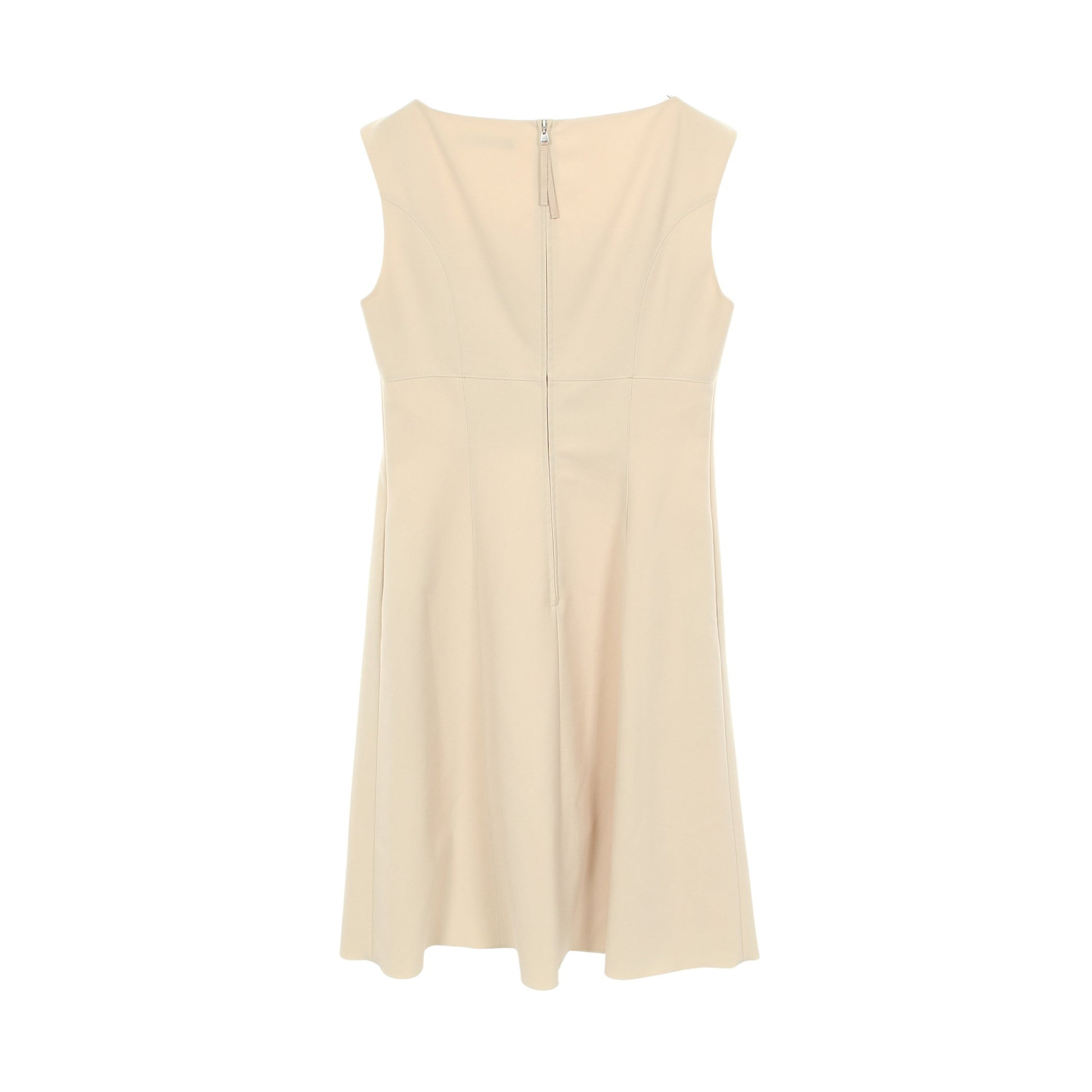 グレース ワンピース ノースリーブ ベージュ リボン フォクシーニューヨーク ワンピース FOXEY NEW YORK