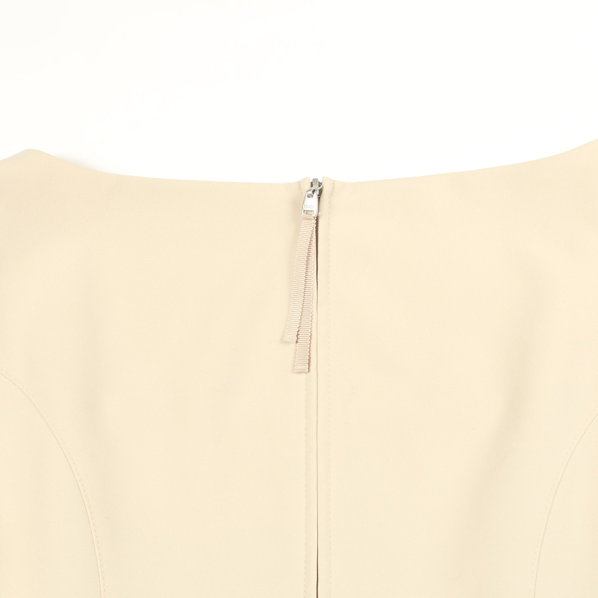 グレース ワンピース ノースリーブ ベージュ リボン フォクシーニューヨーク ワンピース FOXEY NEW YORK