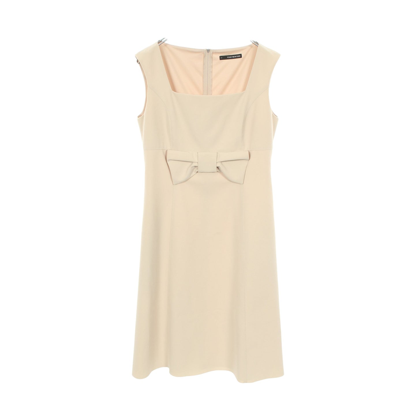グレース ワンピース ノースリーブ ベージュ リボン フォクシーニューヨーク ワンピース FOXEY NEW YORK