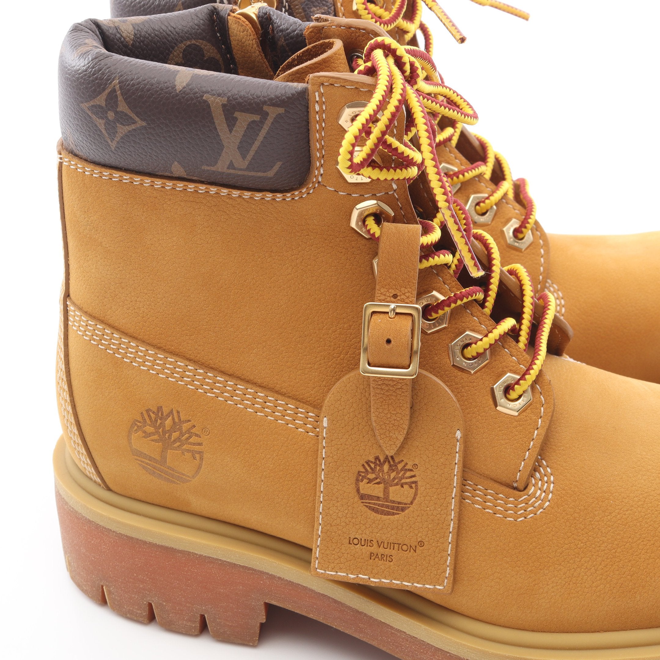 LOUIS VUITTON × Timberland モノグラム ブーツ ヌバック レザー