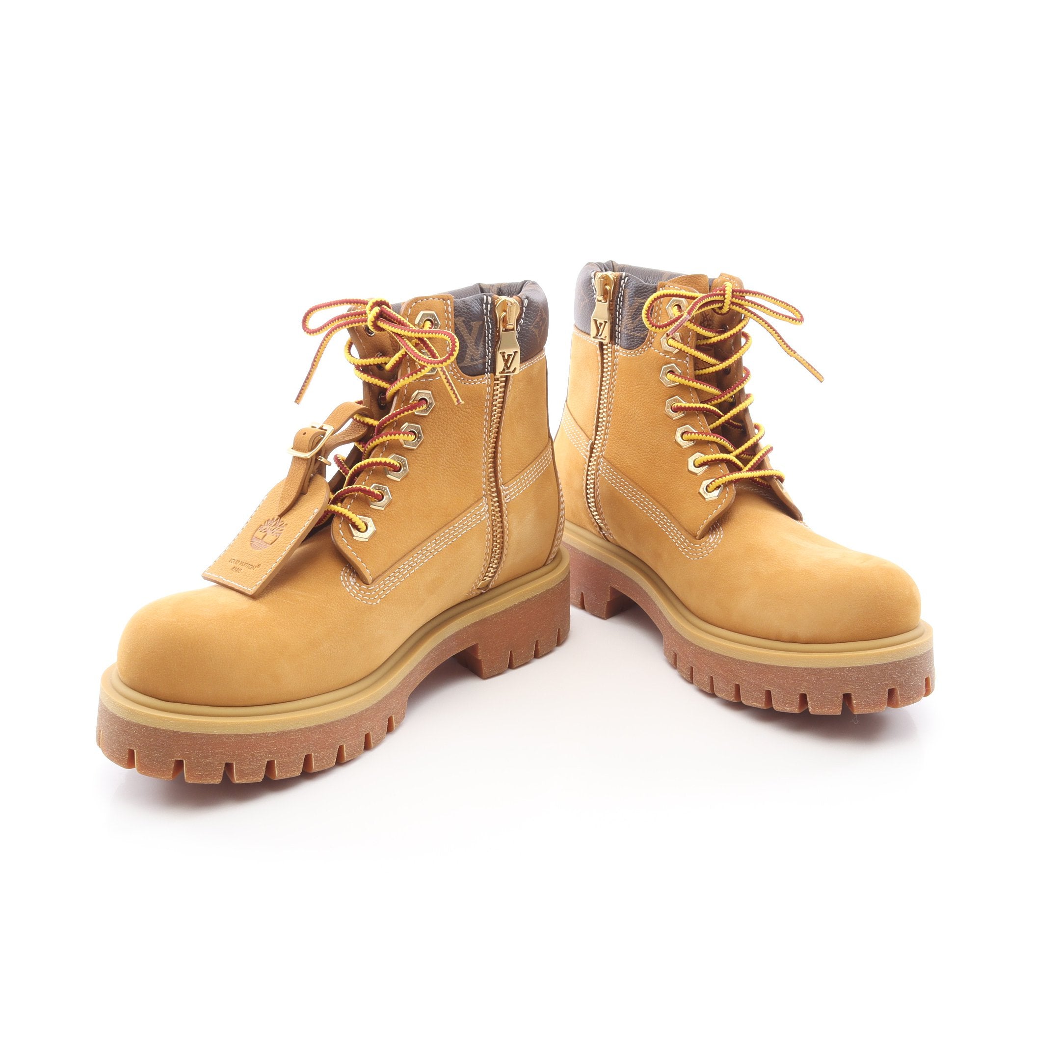 LOUIS VUITTON × Timberland モノグラム ブーツ ヌバック レザー