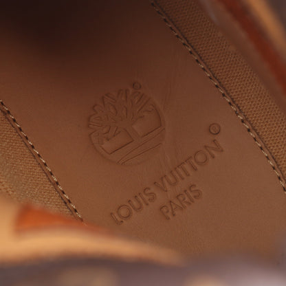 LOUIS VUITTON × Timberland モノグラム ブーツ ヌバック レザー イエローブラウン ルイヴィトン シューズ LOUIS VUITTON