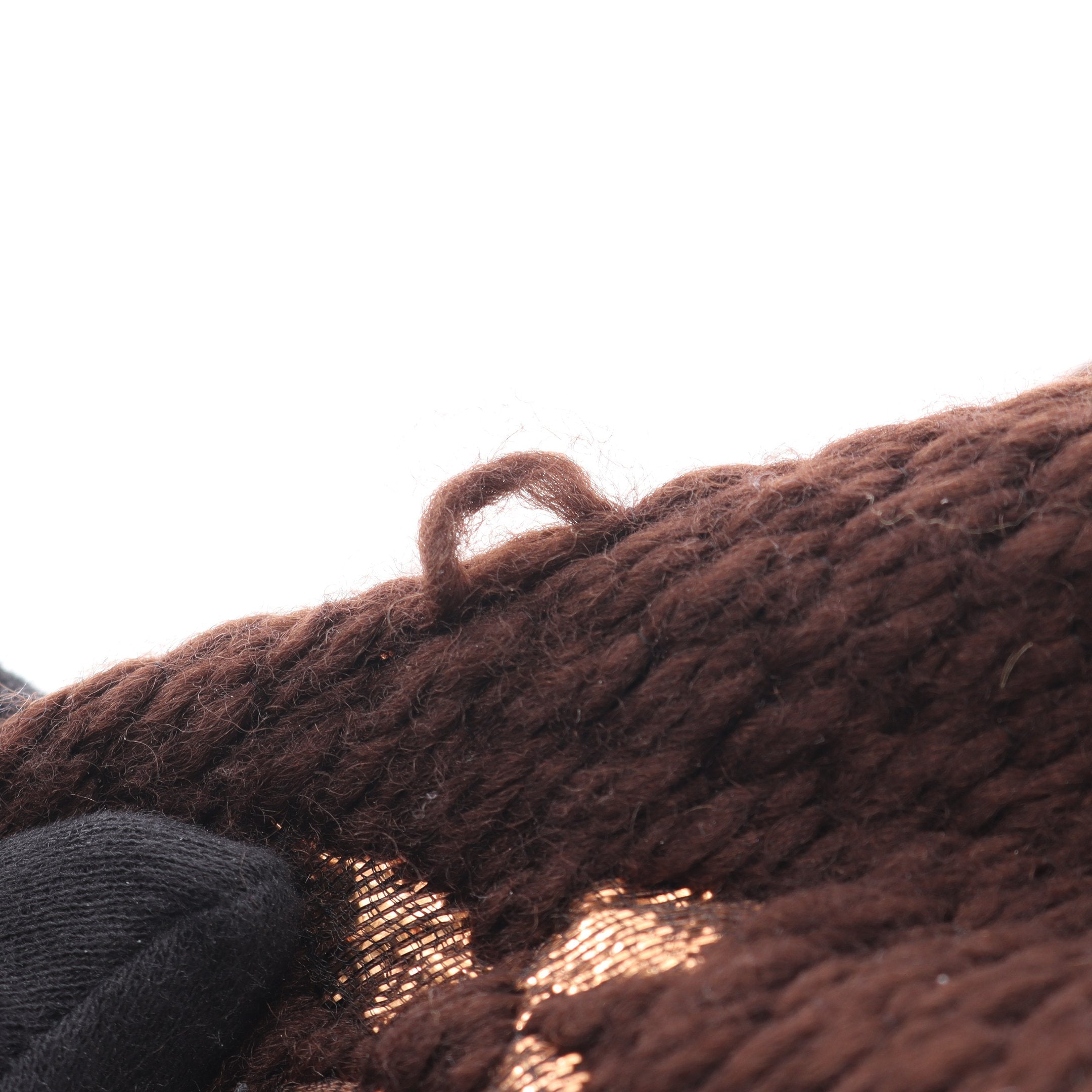 LOUIS VUITTON ロゴマニア シャイン マフラー マロン 【公式通販】