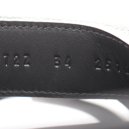 シプレ スライドサンダル レザー シルバー エルメス シューズ HERMES