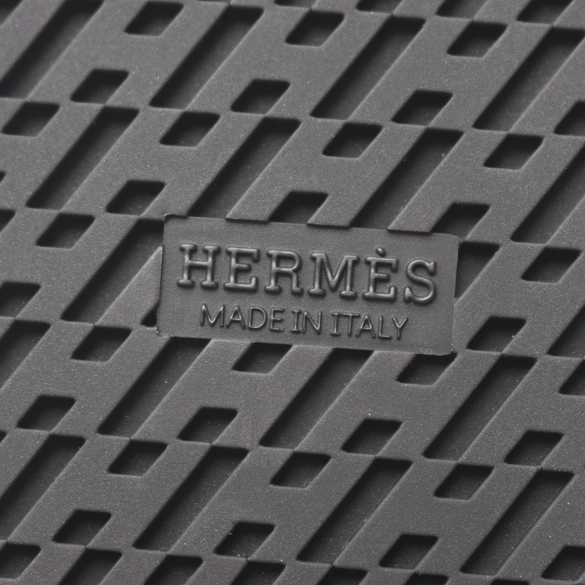 シプレ スライドサンダル レザー シルバー エルメス シューズ HERMES