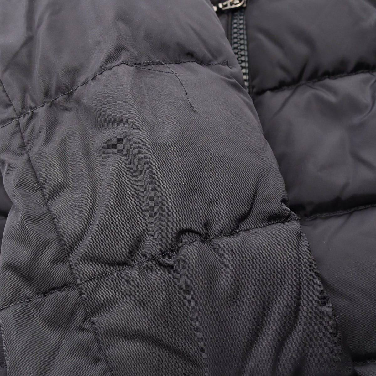 FLAMME ダウンコート ナイロン ネイビー フード付き モンクレール アウター MONCLER