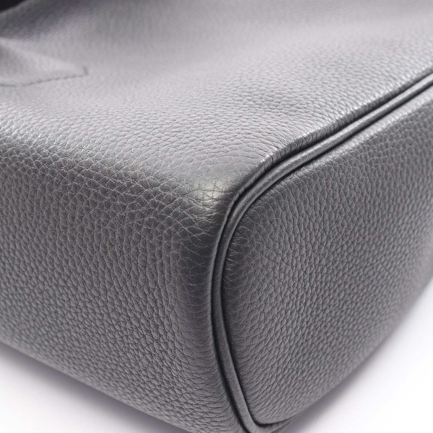 ケリーアッカドPM プロン ボディバッグ トゴ ダークグレー シルバー金具 B刻印 エルメス バッグ HERMES