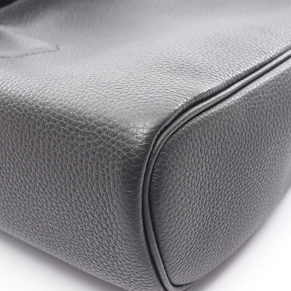 ケリーアッカドPM プロン ボディバッグ トゴ ダークグレー シルバー金具 B刻印 エルメス バッグ HERMES