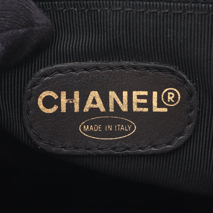 トリプルココマーク バックパック リュックサック キャビアスキン ブラック ゴールド金具 シャネル バッグ CHANEL