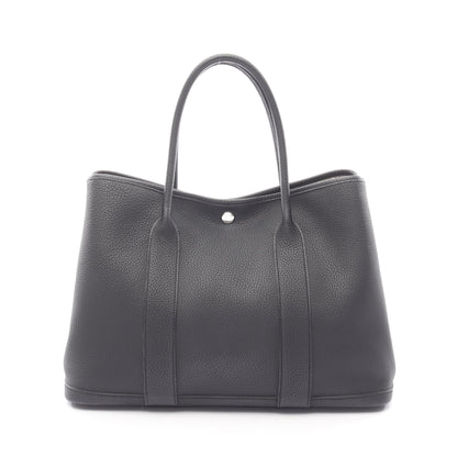 ガーデンパーティPM ハンドバッグ トートバッグ ネゴンダ ブラック シルバー金具 D刻印 エルメス バッグ HERMES