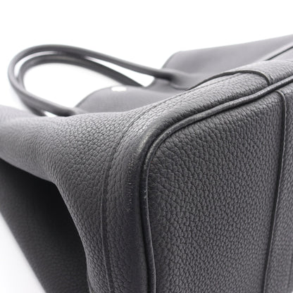 ガーデンパーティPM ハンドバッグ トートバッグ ネゴンダ ブラック シルバー金具 D刻印 エルメス バッグ HERMES