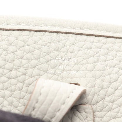 エヴリンアマゾンTPM ショルダーバッグ トリヨンクレマンス ライトグレー シルバー金具 Y刻印 エルメス バッグ HERMES