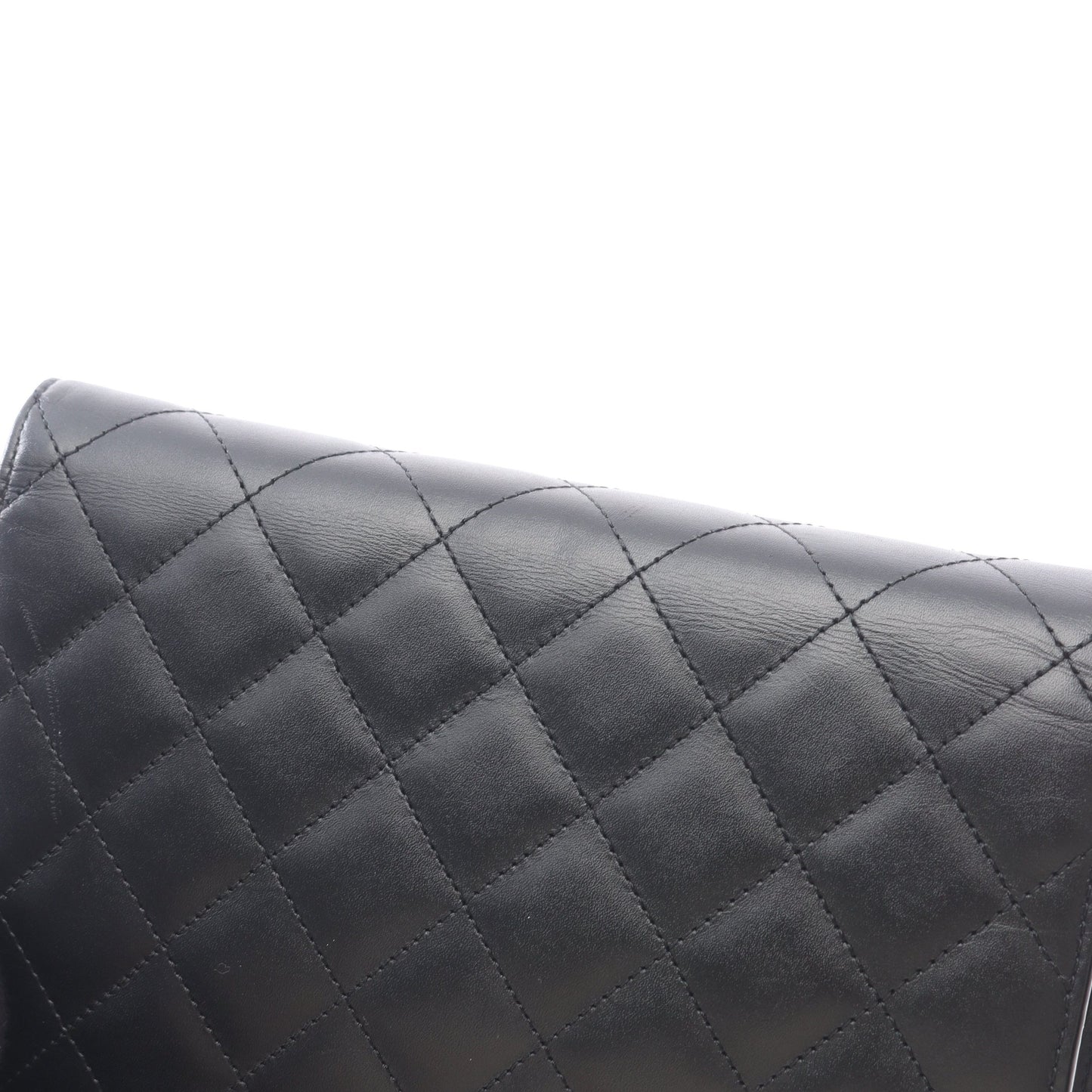カンボンライン チェーンウォレット レザー ブラック シルバー シルバー金具 シャネル バッグ CHANEL