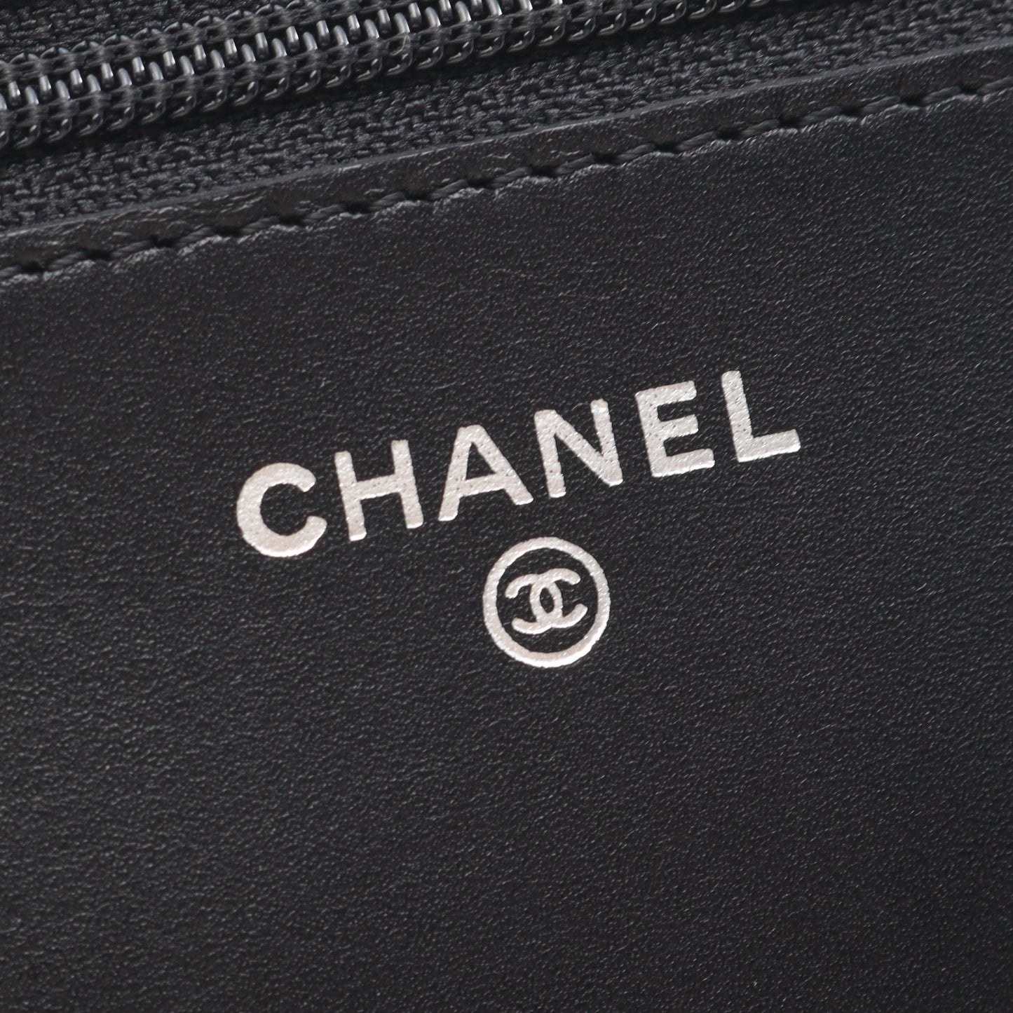 カンボンライン チェーンウォレット レザー ブラック シルバー シルバー金具 シャネル バッグ CHANEL