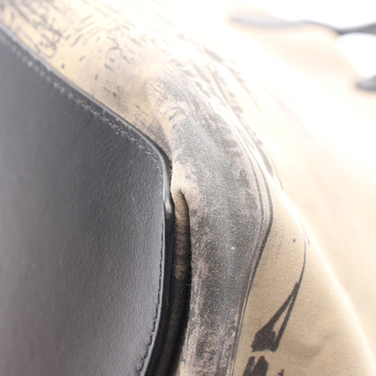 トゥジュール ラージ オブリーク ハンドバッグ トートバッグ エッフェル塔 キャンバス レザー ベージュ ブラック ブラウン リバーシブル クリスチャンディオール