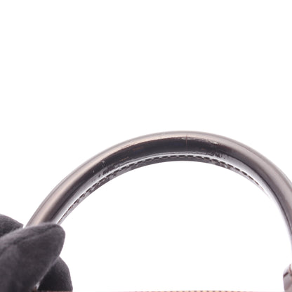 アルマPM モノグラムヴェルニ アマラント ハンドバッグ レザー ダークパープル ルイヴィトン