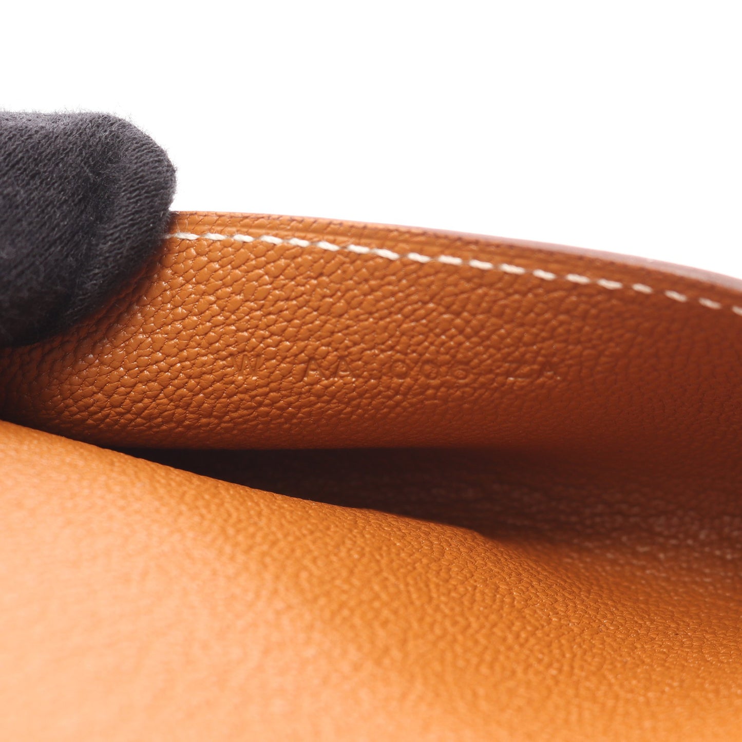 R.M.S クルードセル パスポートケース ゴールド カードケース エバーカラー ブラウン シルバー金具 W刻印 エルメス