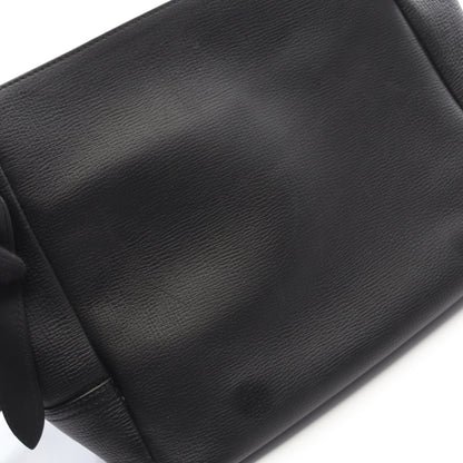 LOUIS VUITTON × NIGO ブサス トーキョー モノグラムデニム ショルダーバッグ キャンバス レザー ブラック ルイヴィトン バッグ LOUIS VUITTON