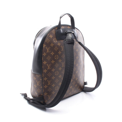 ジョッシュ モノグラムマカサー バックパック リュックサック PVC レザー ブラウン ブラック ルイヴィトン バッグ LOUIS VUITTON