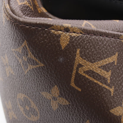 ジョッシュ モノグラムマカサー バックパック リュックサック PVC レザー ブラウン ブラック ルイヴィトン バッグ LOUIS VUITTON