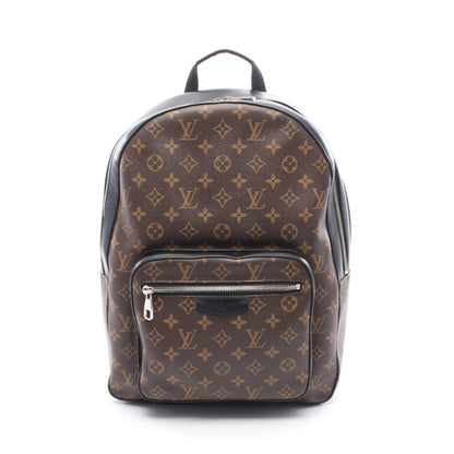 ジョッシュ モノグラムマカサー バックパック リュックサック PVC レザー ブラウン ブラック ルイヴィトン バッグ LOUIS VUITTON