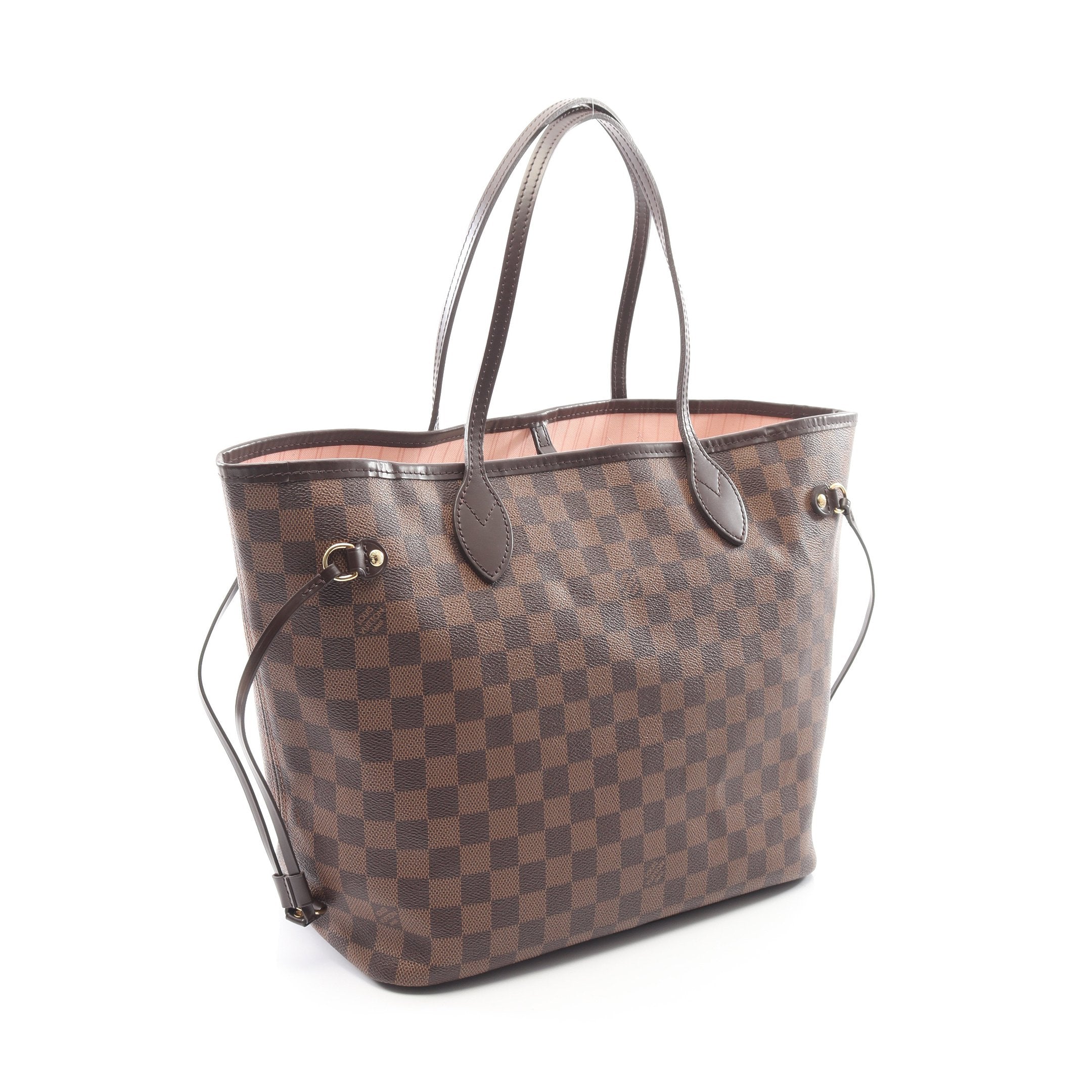 ネヴァーフルMM ダミエエベヌ ローズバレリーヌ ショルダーバッグ