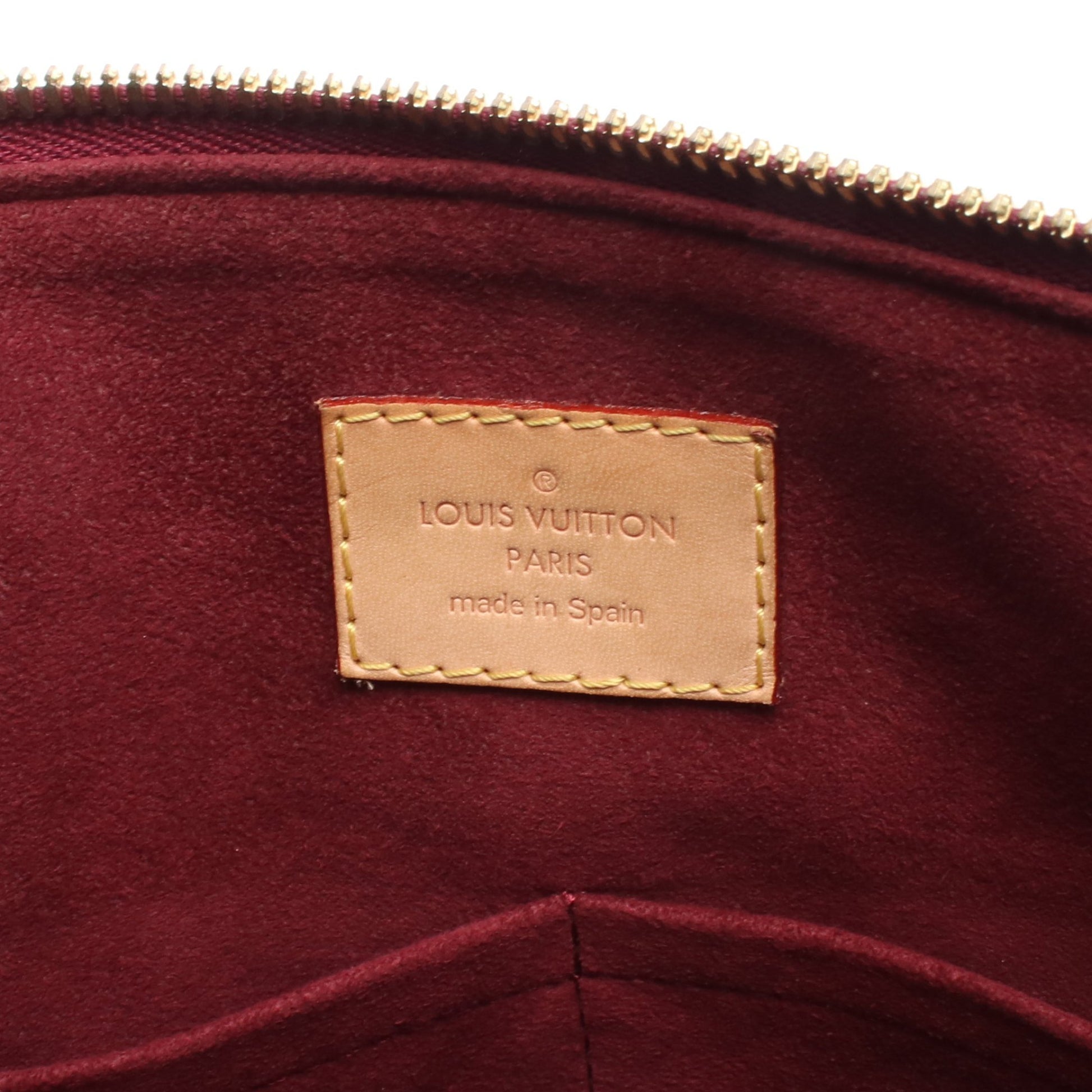 パラス モノグラム オロール ハンドバッグ PVC レザー ブラウン ボルドー 2WAY ルイヴィトン バッグ LOUIS VUITTON