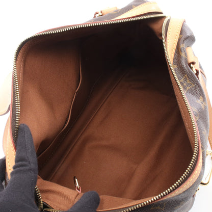 ストレーザPM モノグラム ショルダーバッグ PVC レザー ブラウン ルイヴィトン バッグ LOUIS VUITTON