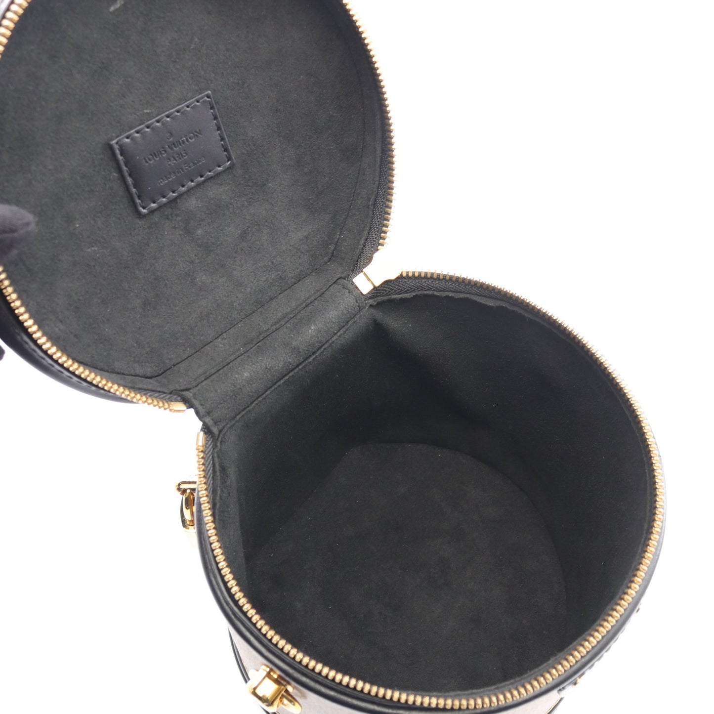 カンヌ モノグラムリバース ハンドバッグ バニティバッグ PVC レザー ブラウン ブラック 2WAY ルイヴィトン バッグ LOUIS VUITTON