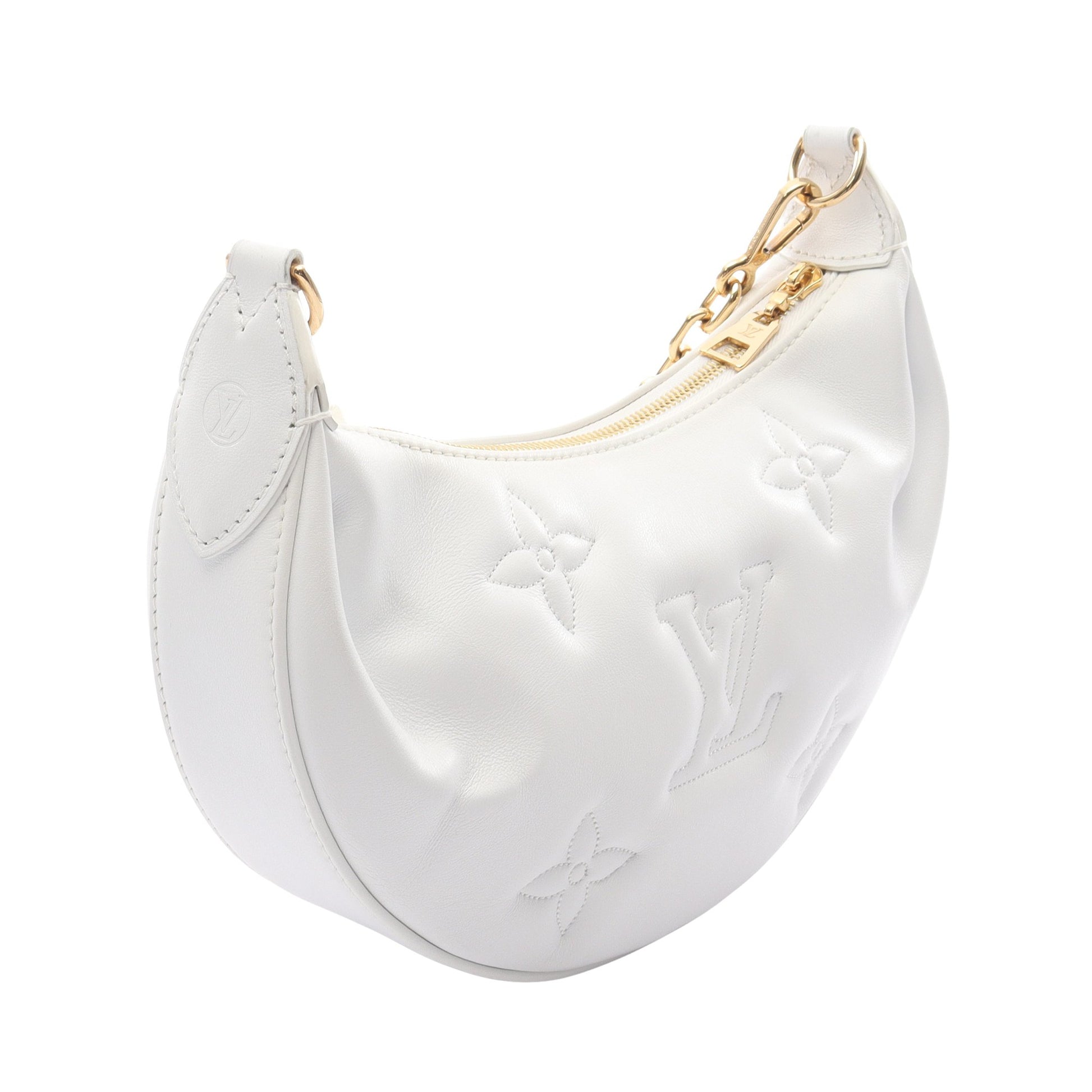 オーバー ザ ムーン バブルグラム スノー チェーンハンドバッグ レザー ホワイト 2WAY ルイヴィトン バッグ LOUIS VUITTON