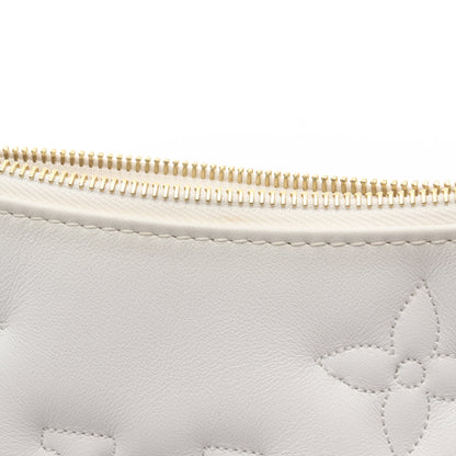 オーバー ザ ムーン バブルグラム スノー チェーンハンドバッグ レザー ホワイト 2WAY ルイヴィトン バッグ LOUIS VUITTON