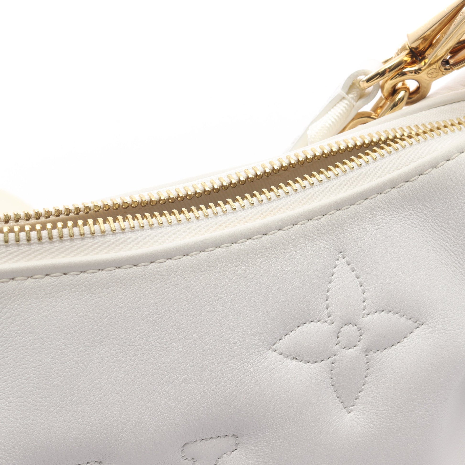 オーバー ザ ムーン バブルグラム スノー チェーンハンドバッグ レザー ホワイト 2WAY ルイヴィトン バッグ LOUIS VUITTON