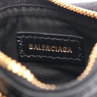 CAGOLE カゴール コインケース レザー ブラック バレンシアガ 財布・小物 BALENCIAGA