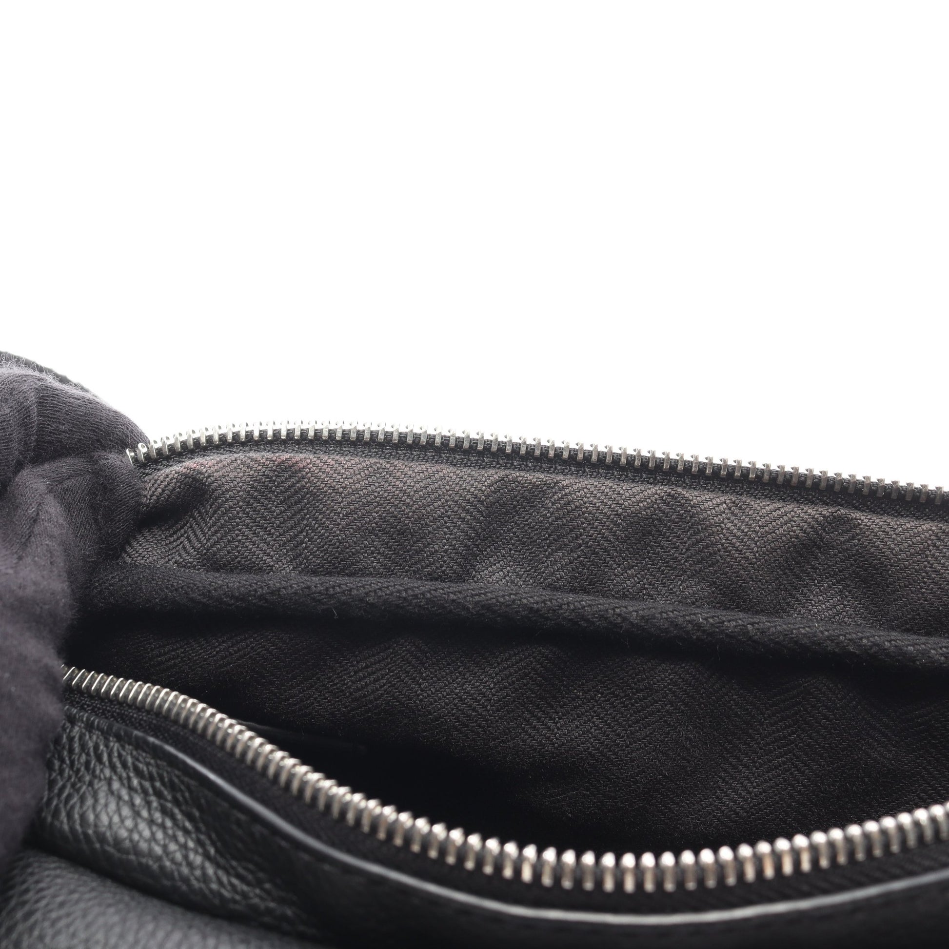 ミリタリーメッセンジャーXS ショルダーバッグ レザー ブラック ロエベ バッグ LOEWE