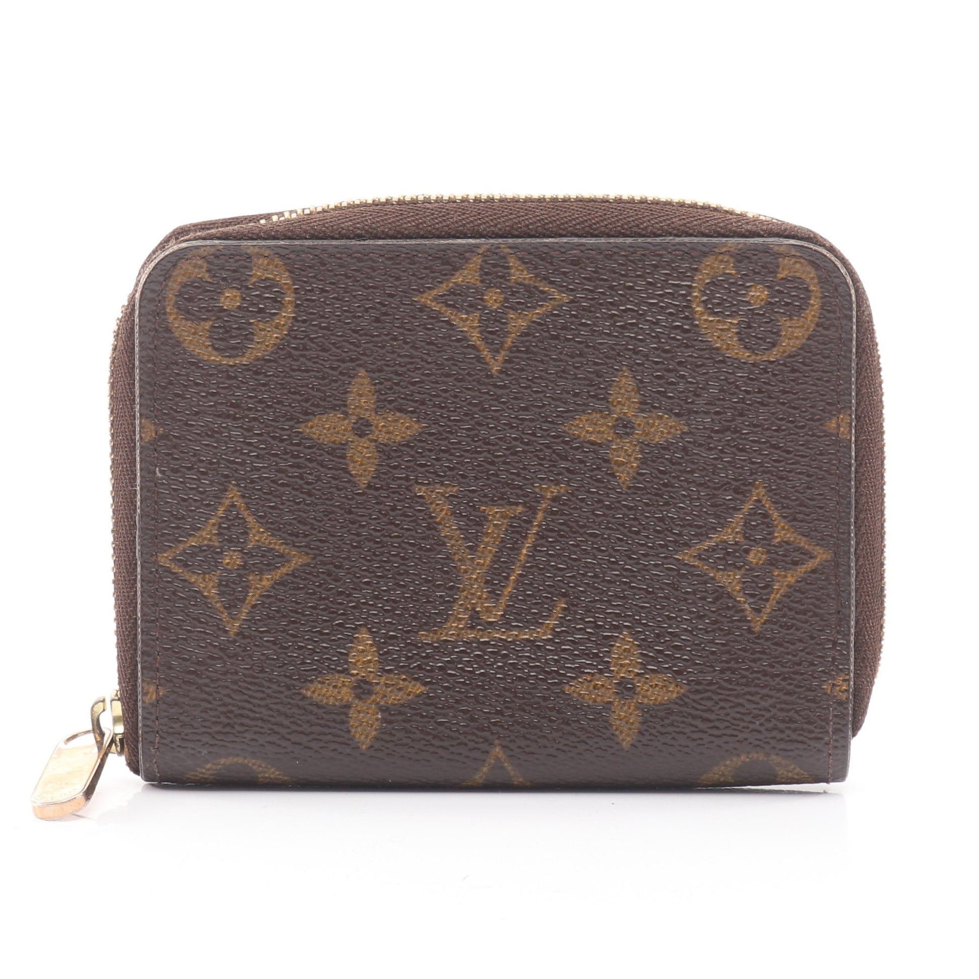 ジッピー コインパース モノグラム コインケース PVC ブラウン ルイヴィトン 財布・小物 LOUIS VUITTON