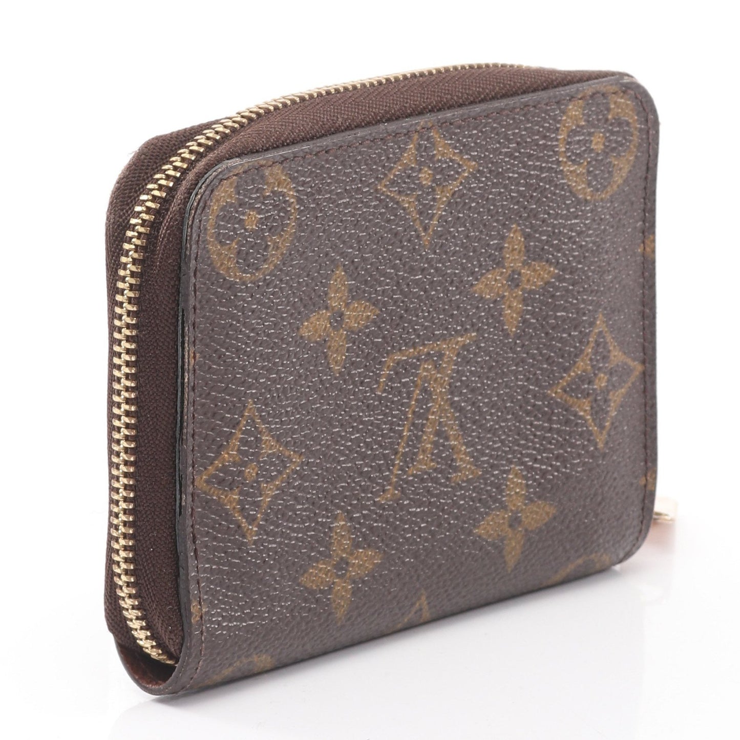 ジッピー コインパース モノグラム コインケース PVC ブラウン ルイヴィトン 財布・小物 LOUIS VUITTON