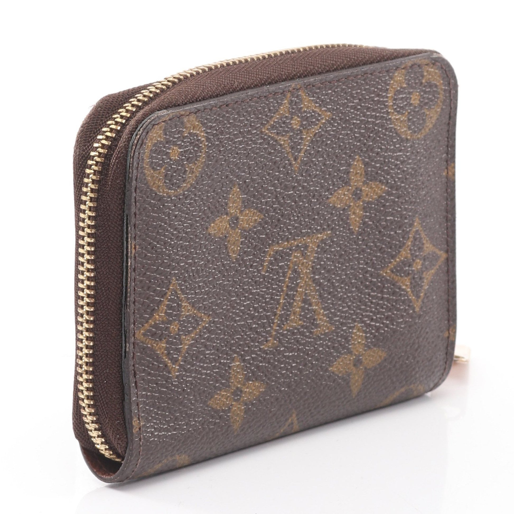 ジッピー コインパース モノグラム コインケース PVC ブラウン ルイヴィトン 財布・小物 LOUIS VUITTON