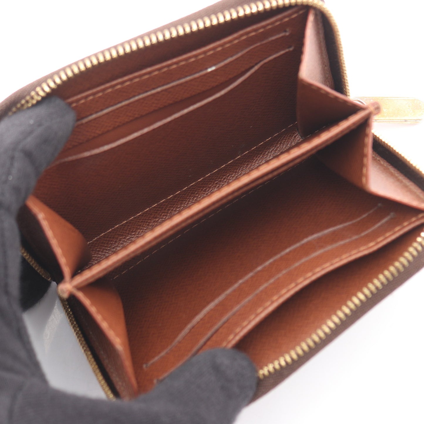ジッピー コインパース モノグラム コインケース PVC ブラウン ルイヴィトン 財布・小物 LOUIS VUITTON